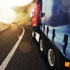 moving transport truck