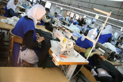 70% of African clothing exports come from Morocco, Tunisia and Egypt
