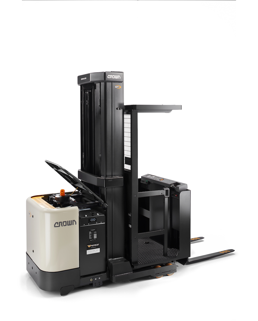 Crown Equipment Now Offers Line of Lithium-Ion-Powered Forklifts