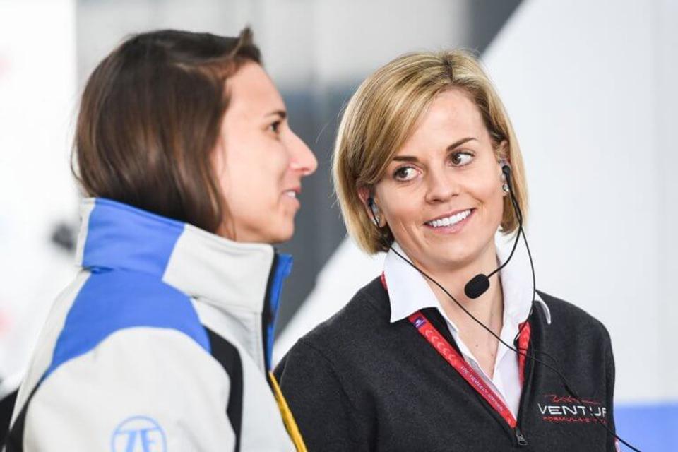 To support female talent. Formula E founder and chairman, Alejandro Agag, plans to have tests for women at least once a year.
