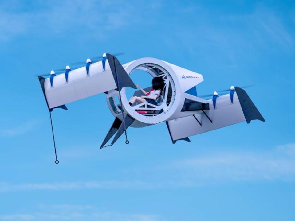 Aeronext’s one-third scale model of its Flying Gondola