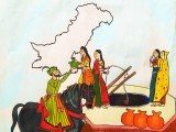 ILLUSTRATION: AUROBA TARIQ. Inspired by a miniature at https://blogs.harvard.edu/sulaymanibnqiddees/2015/03/