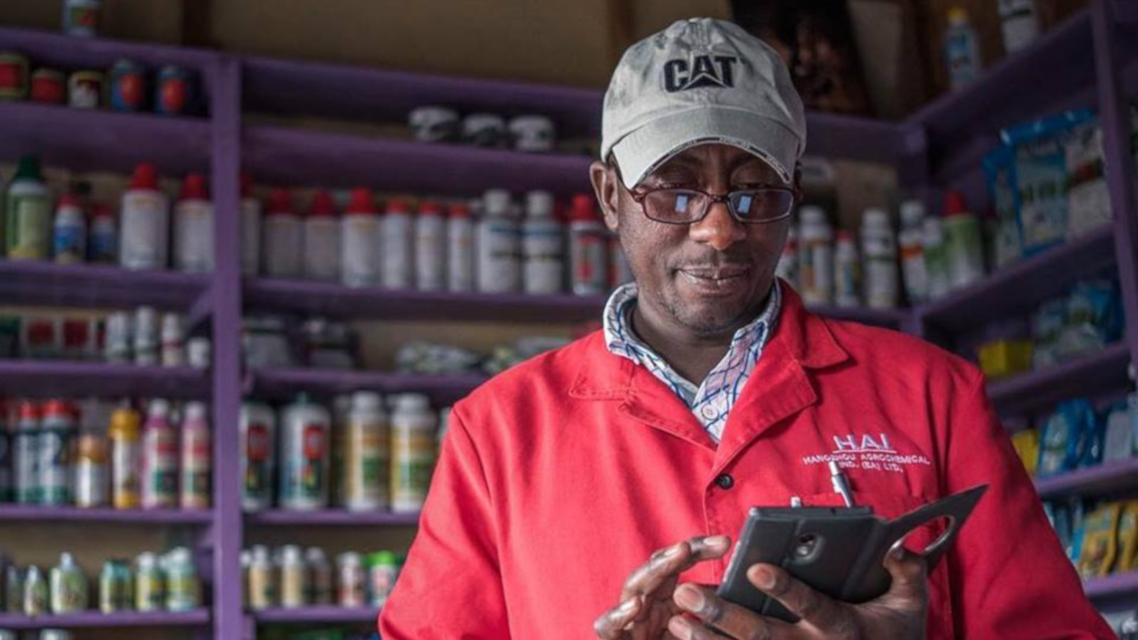 Featured image: Apollo Agriculture client in Kenya (Accion via Facebook)