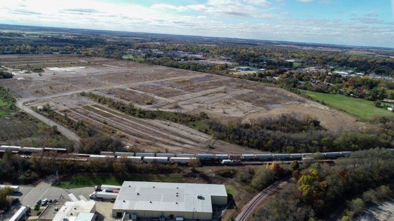 The 250-acre former General Motors Co. Janesville, Wisconsin site is being redeveloped for industrial use.