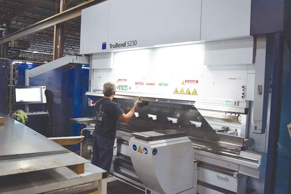 TRUMPF punch press and press brake