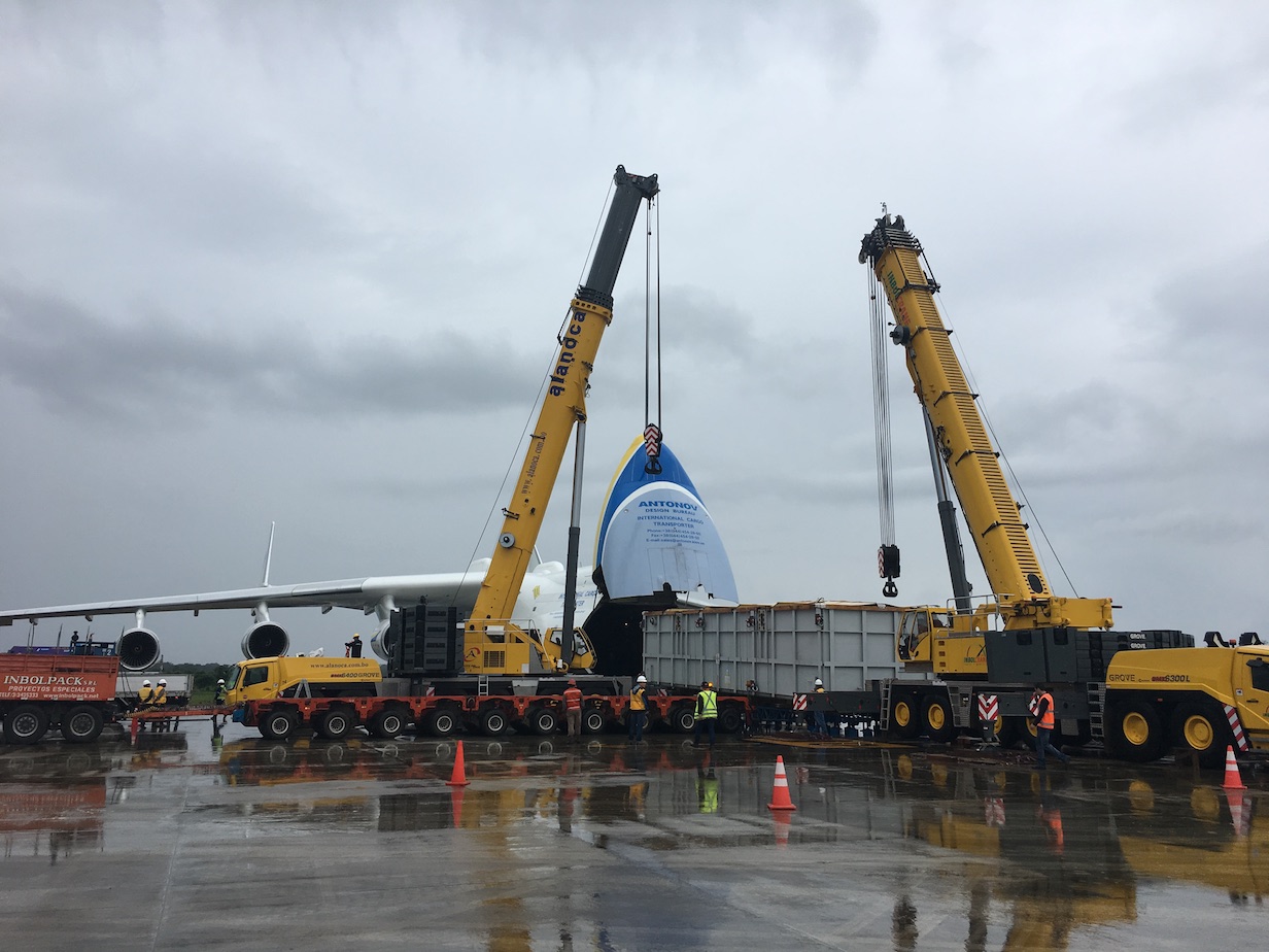 Hansa Meyer won the Airfreight Solution of the Year Award for its involvement in a project to deliver 12 oversize modules from Chile to Bolivia using the AN-225 aircraft.