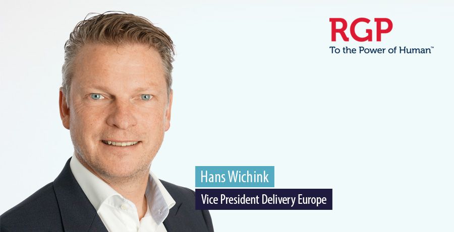 Hans Wichink, Vice President Delivery Europe at RGP