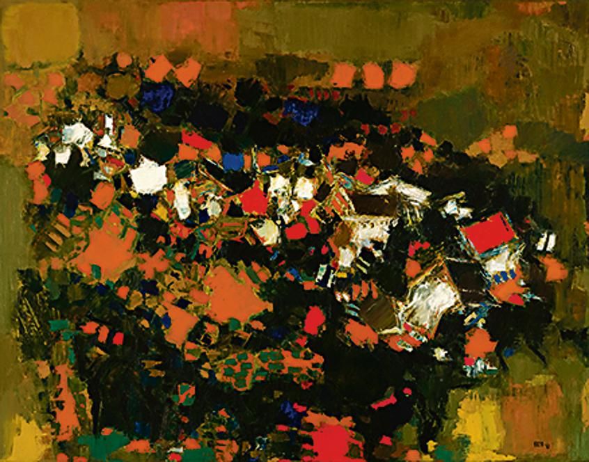 Paysage is up for sale as part of Saffronart’s Winter Online Auction featuring modern and contemporary art Paysage is up for sale as part of Saffronart’s Winter Online Auction featuring modern and contemporary art