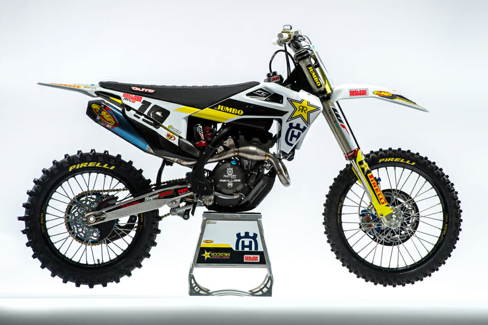 2020 Rockstar Energy Husqvarna Factory Racing MX2 Team Photo Shoot