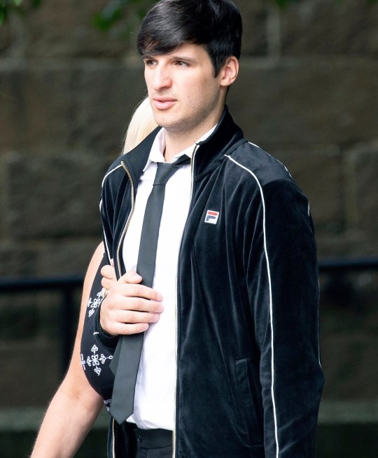 Perth Sheriff Court?????? Mark Petticrew leaves court???.drugs offences see story by Gordon Currie Tel: 07710 462605 Picture by Graeme Hart. Copyright Perthshire Picture Agency Tel: 01738 623350 Mobile: 07990 594431