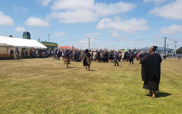 Politicians are welcomed to Rātana Pā