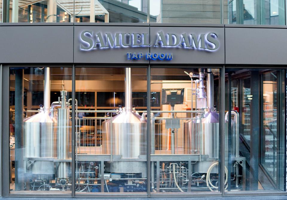 Boston Beer Company Samuel Adams brewhouse