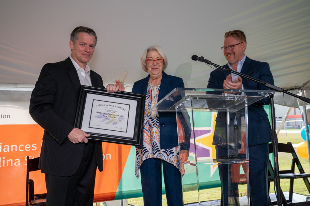 BSH Factory Honored for Health, Safety Efforts at North Carolina Facility