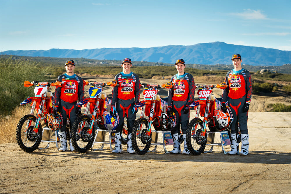 FMF KTM Factory Racing Team Announces 2020 Off-Road Team