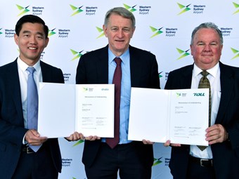 Toll and dnata sign up for Western Sydney Airport facility