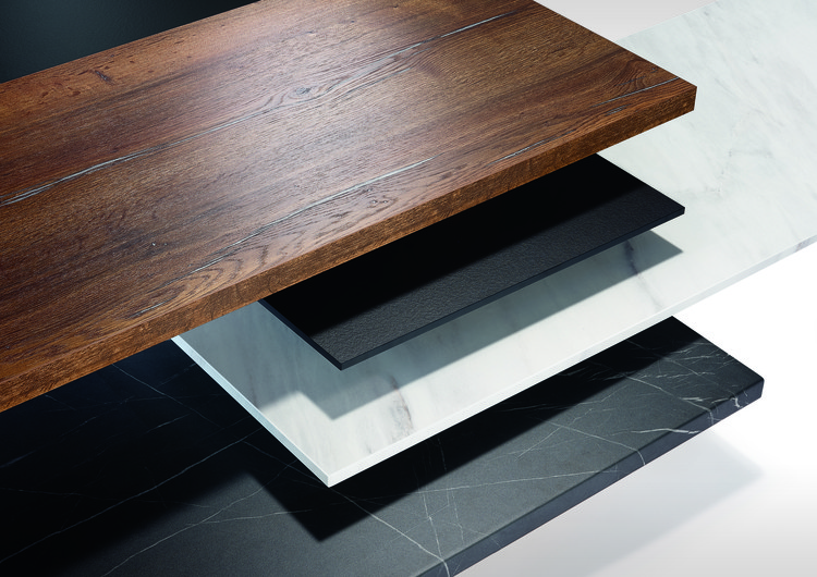 Updated worktop range. Image © EGGER Holzwerkstoffe