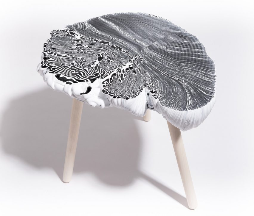 Thier & van Daalen's The Plastic Mine homeware reveals hidden patterns in factory waste