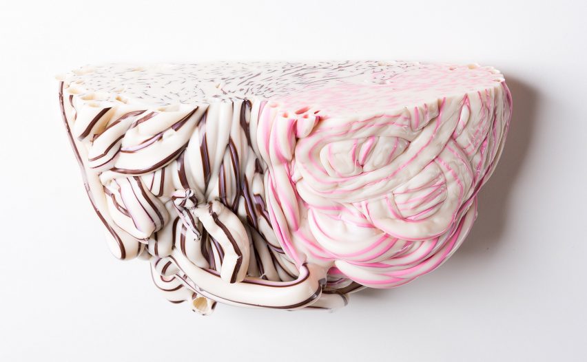 Thier & van Daalen's The Plastic Mine homeware reveals hidden patterns in factory waste