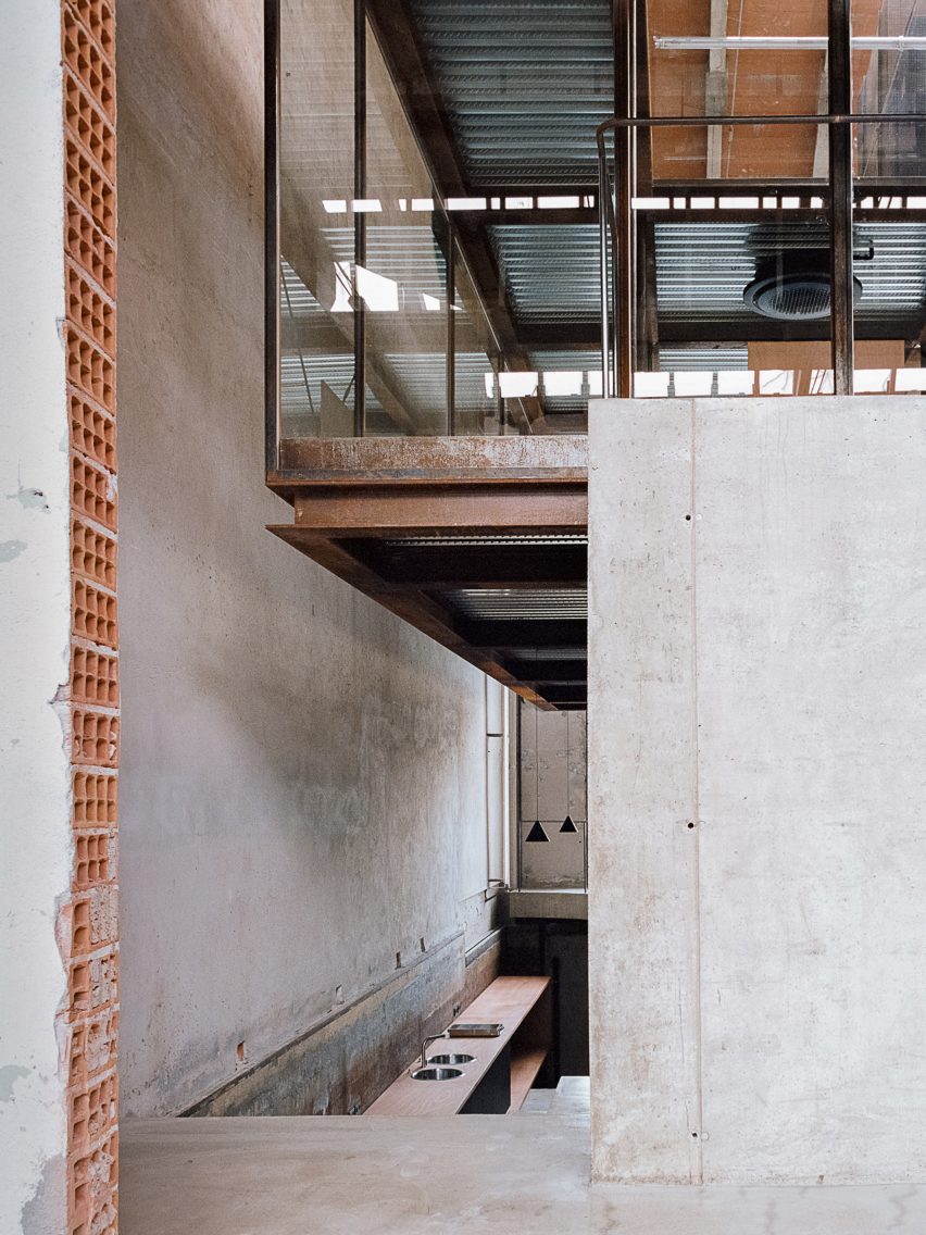 AMAA architecture studio in converted factory in Arzignano