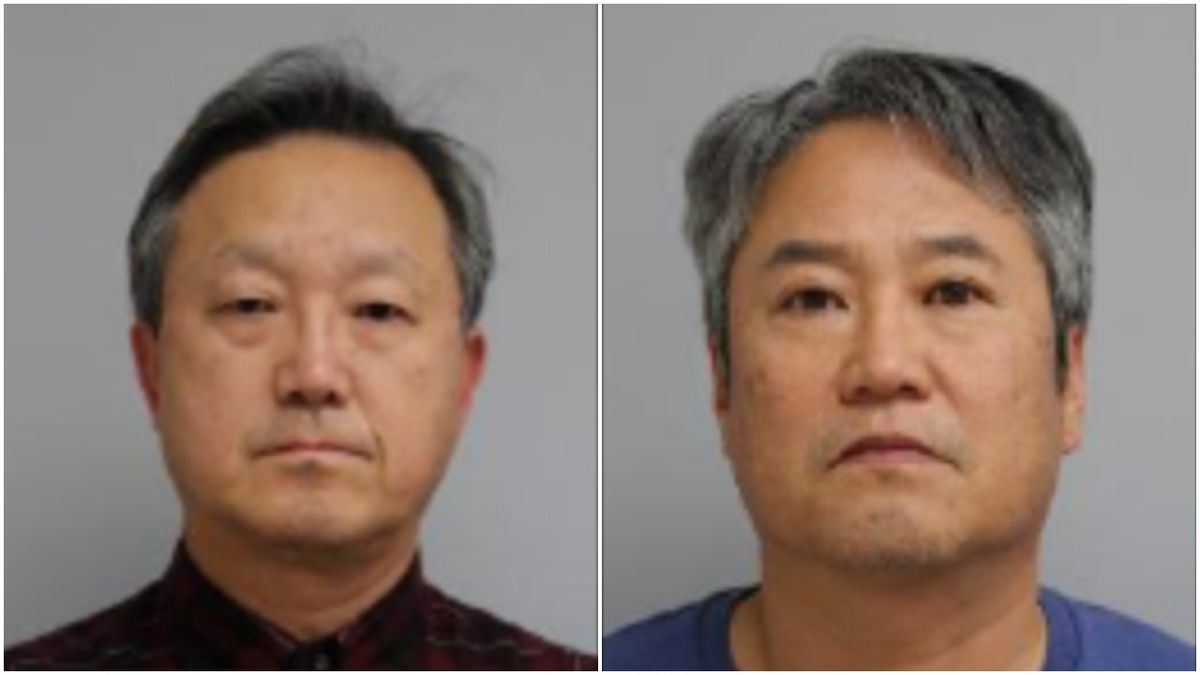 June Lee and Hyung Kim are charged with selling fake products in Des Plaines
