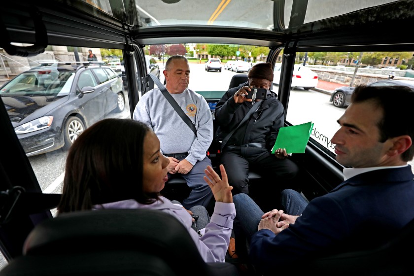 Self-Driving Buses Come To Providence