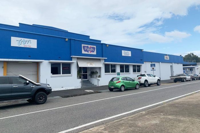 Front entrance of Lactalis-Pauls factory in Rockhampton.