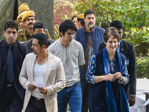 Priyanka Gandhi Delhi polls Raihan Rajiv Vadra