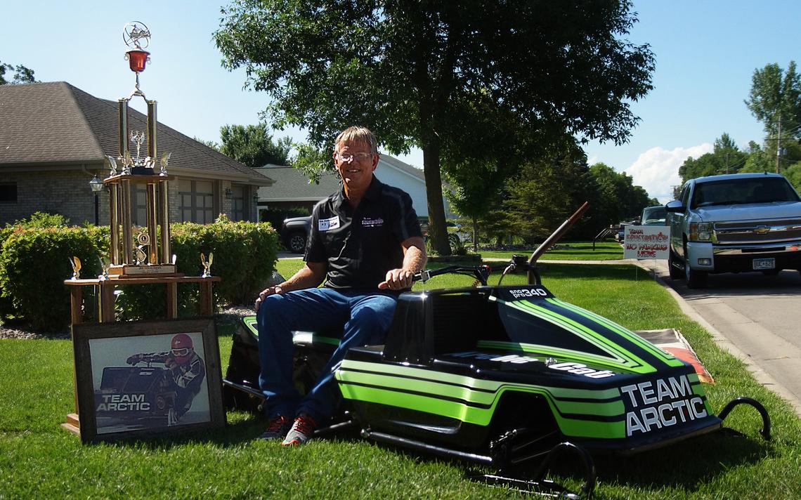 Jim Dimmerman, a 1984 World Champion, will join Detroit Lakes' Todd Simison as keynote speakers at this year's Snowmobile Hall of Fame ceremony. Submitted photo