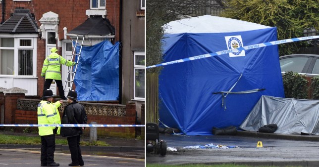 Khuzaimah Douglas, 19, from Moseley, Birmingham, was pronounced dead at the scene after robbers broke into the factory in Pensnett Road in Brierley Hill near Dudley in the early hours of Thursday.