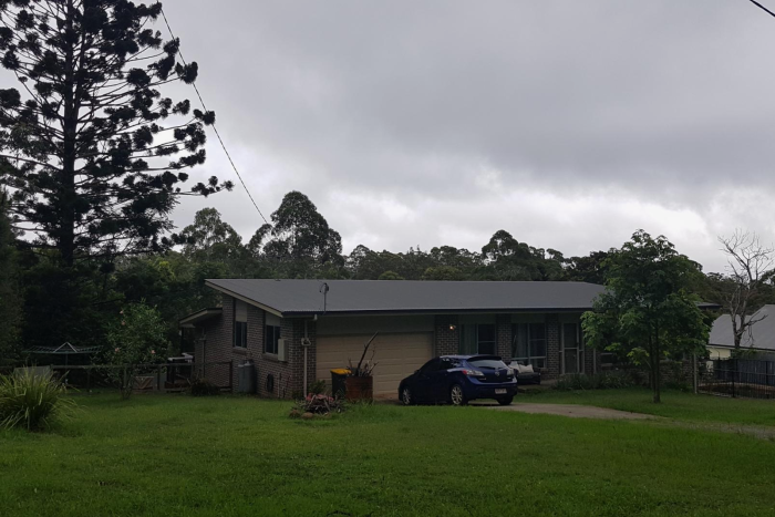 Fire came close to Sophie Bryden's house in Beechmont, Queensland.