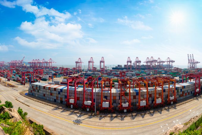 Shanghai Yangshan deepwater port