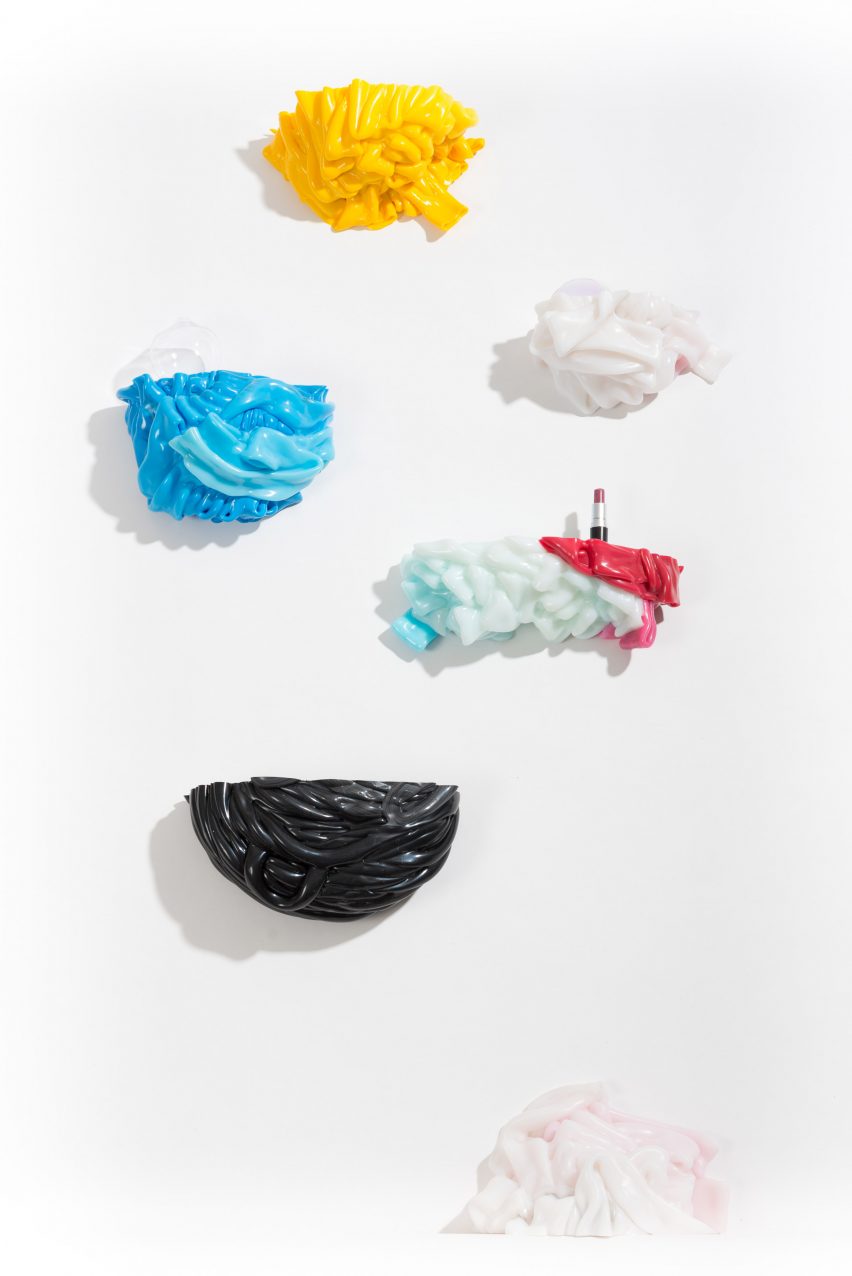 Thier & van Daalen's The Plastic Mine homeware reveals hidden patterns in factory waste
