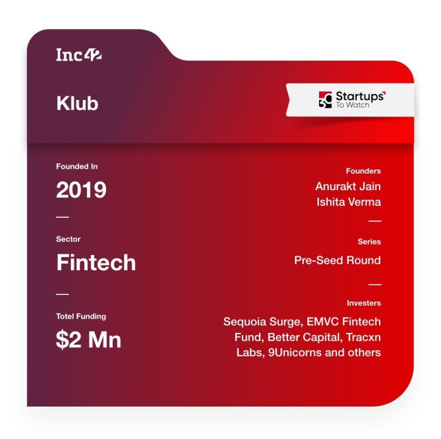 Klub startup fintech