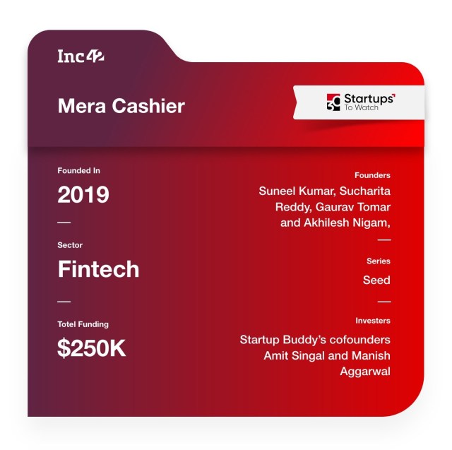 Mera Cashier fintech startup