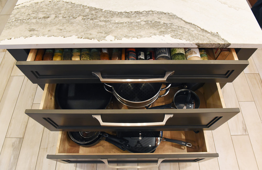 ERICA MILLER/STAFF PHOTOGRAPHER  
Recently renovated kitchen by Marianne Clifford at 3 Hearthstone Drive in Gansevoort on Thursday, February 13, 2020.