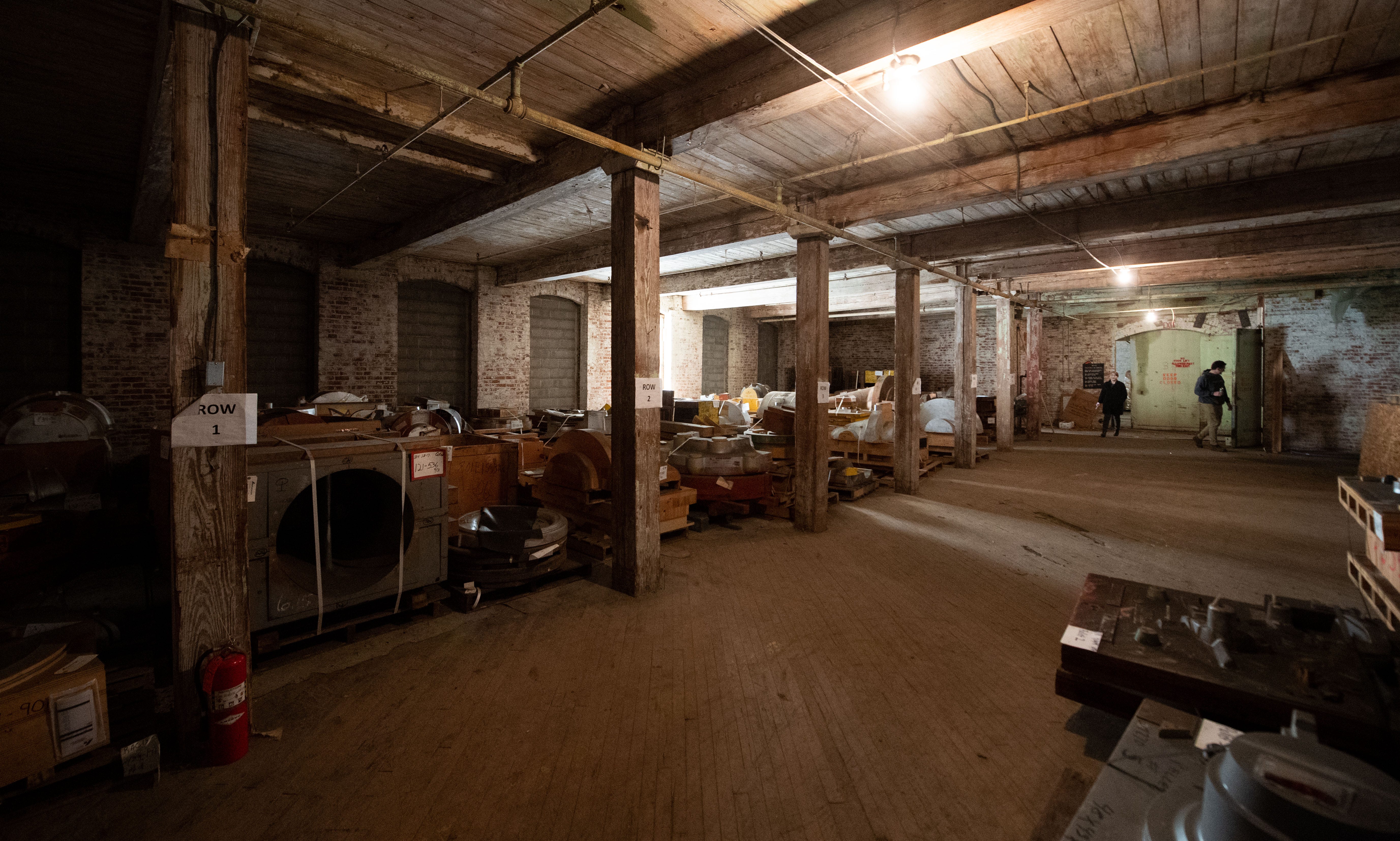 Currently, the building has little insulation, isn't ADA-accessible and still has thick dust and debris in many rooms, February 27, 2020.