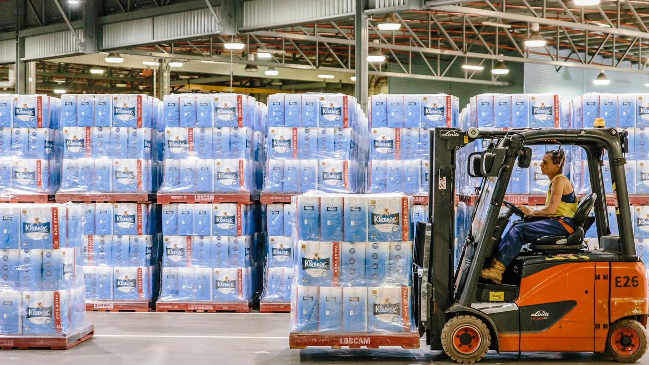 There is plenty of toilet paper to go around at Kimberly-Clark Australia’s Millicent mill.