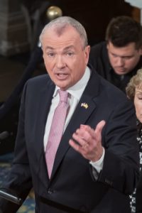 NJ Governor Phil Murphy delivers the State of the State address, Jan 14, 2020.