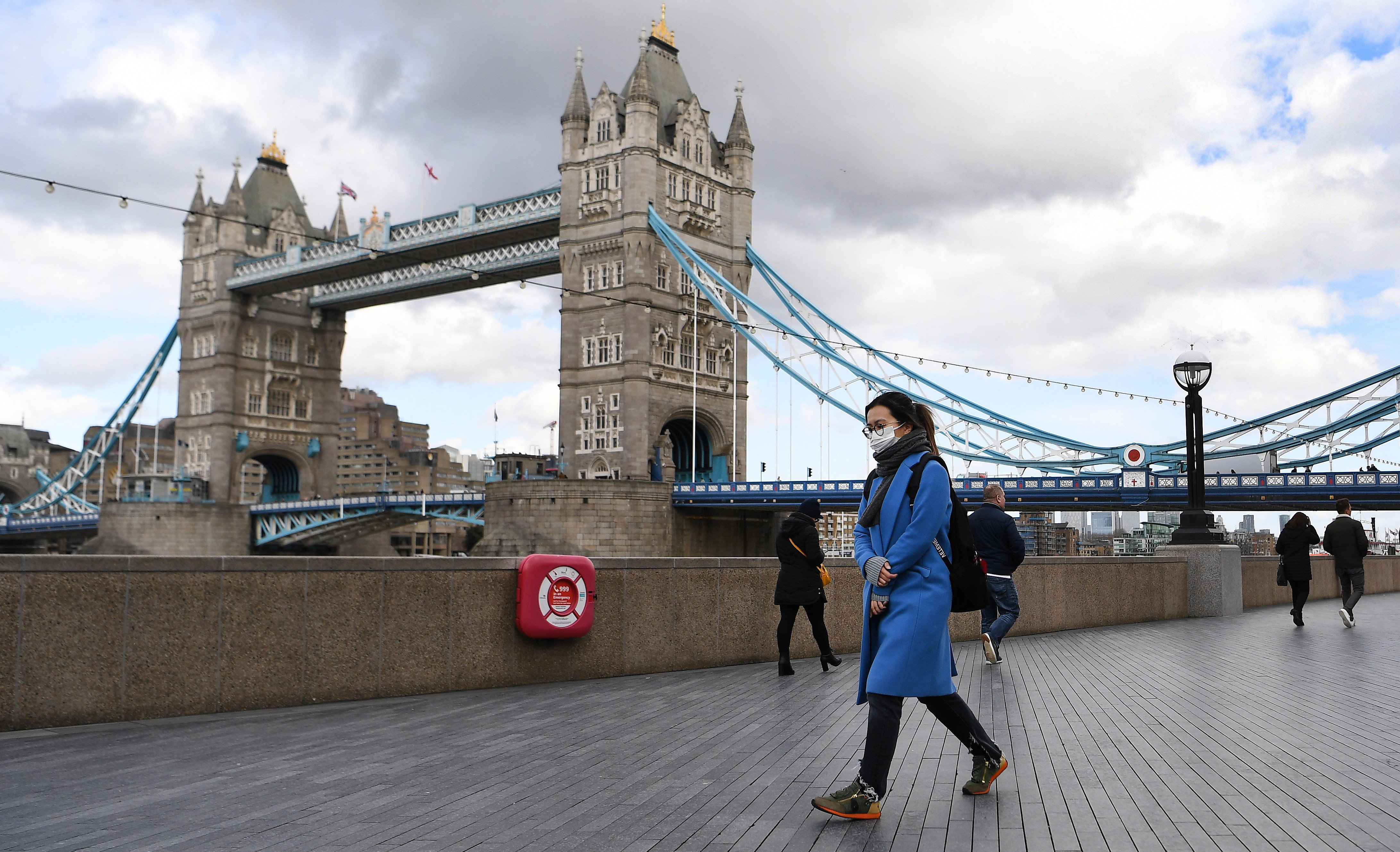  Some of the country's tourist hotspots are quiet as visitors stay away
