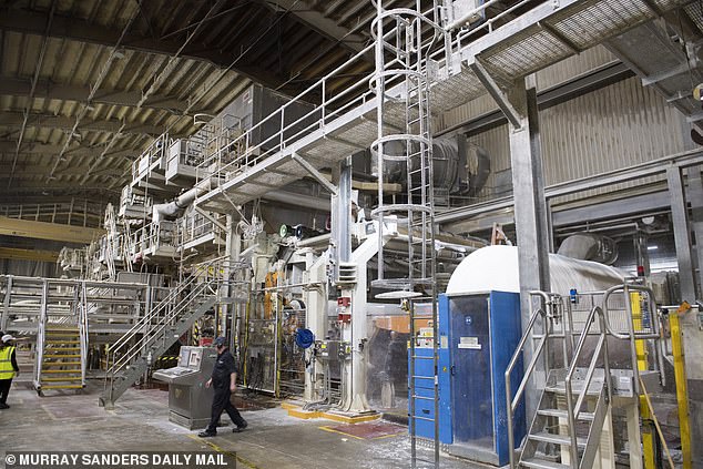 Essity is no stranger to panic buying. Communications director Gareth Lucy said: 'We have a massive stockpile. We¿re used to fluctuations like this and we¿re ready.'