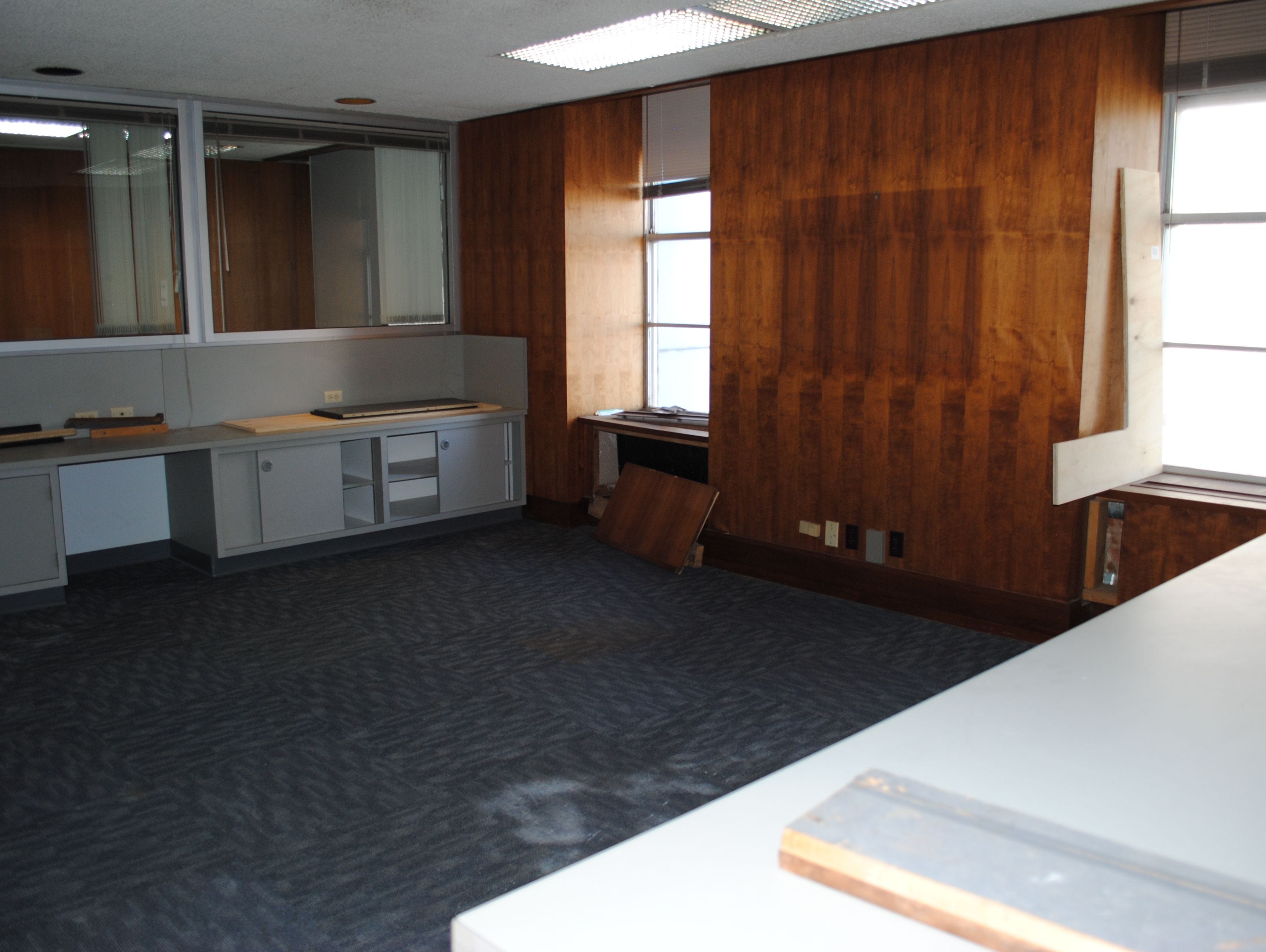 In this file photo, office space is seen on the second floor of Big Blue. Dexter Learning, one of the first major tenants of the building previously said they hoped to see the floor converted into offices for small businesses. Dexter announced in February they are leaving Big Blue for another location on Scott Avenue that allows them to double their facility.