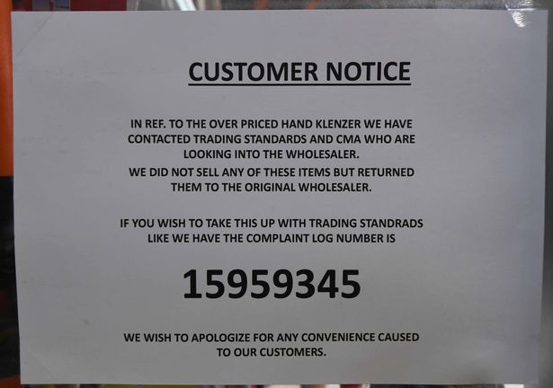 Cut Price Discount Stores is asking customers to complain to Trading Standards