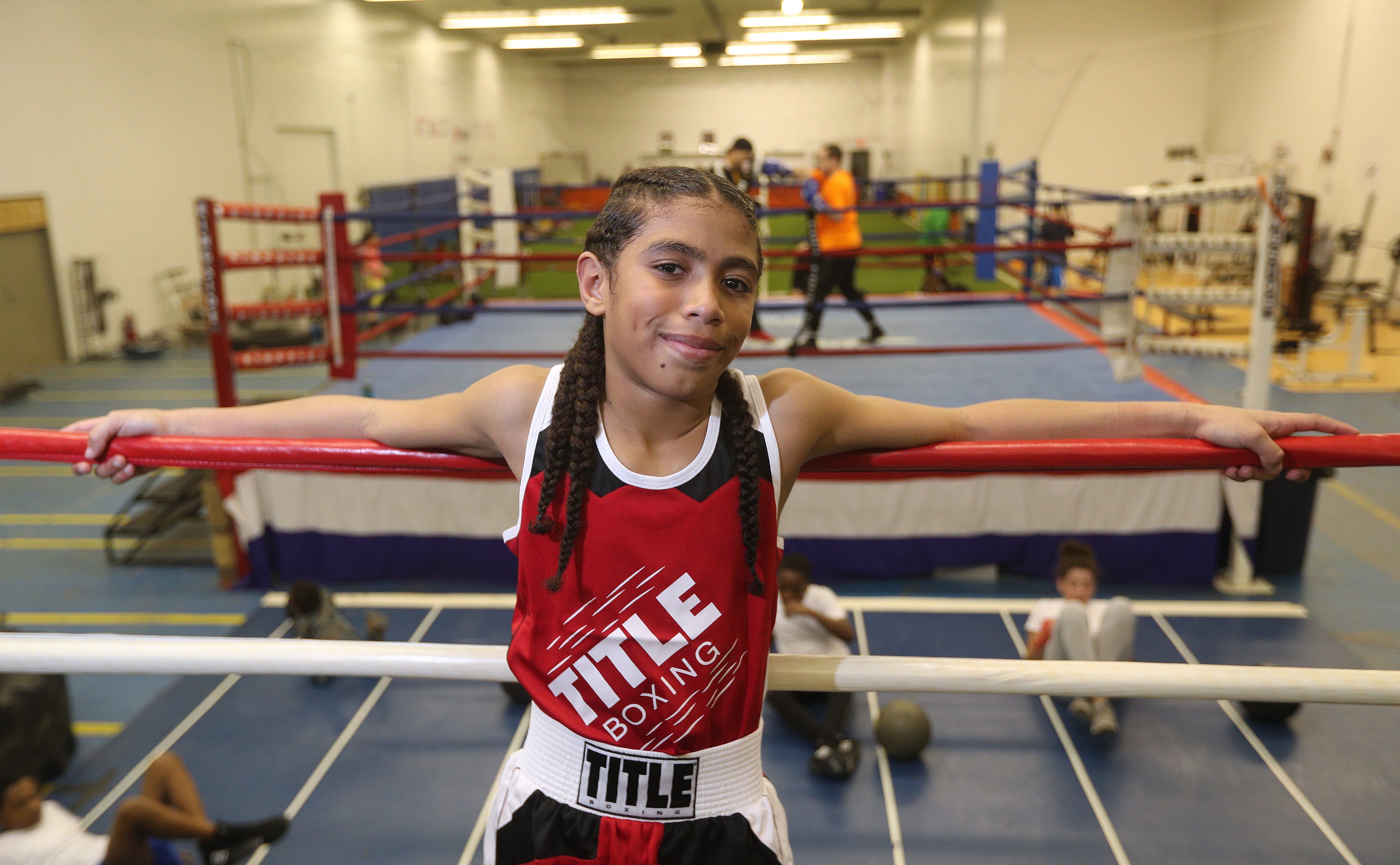 Eleven-year-old Javier Mitchell has caught the boxing bug after spending time at the Fight Factory in Rochester.