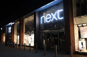 The Next store in Rverside Retail Park, Northampton.