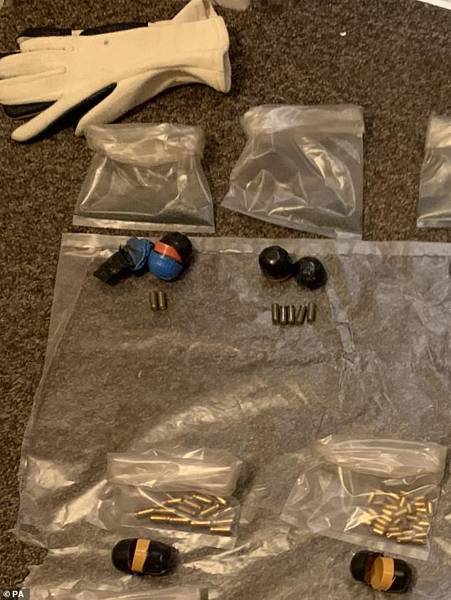 Explosives were found in 14 Kinder Eggs. Magee was given a 12-month suspended sentence