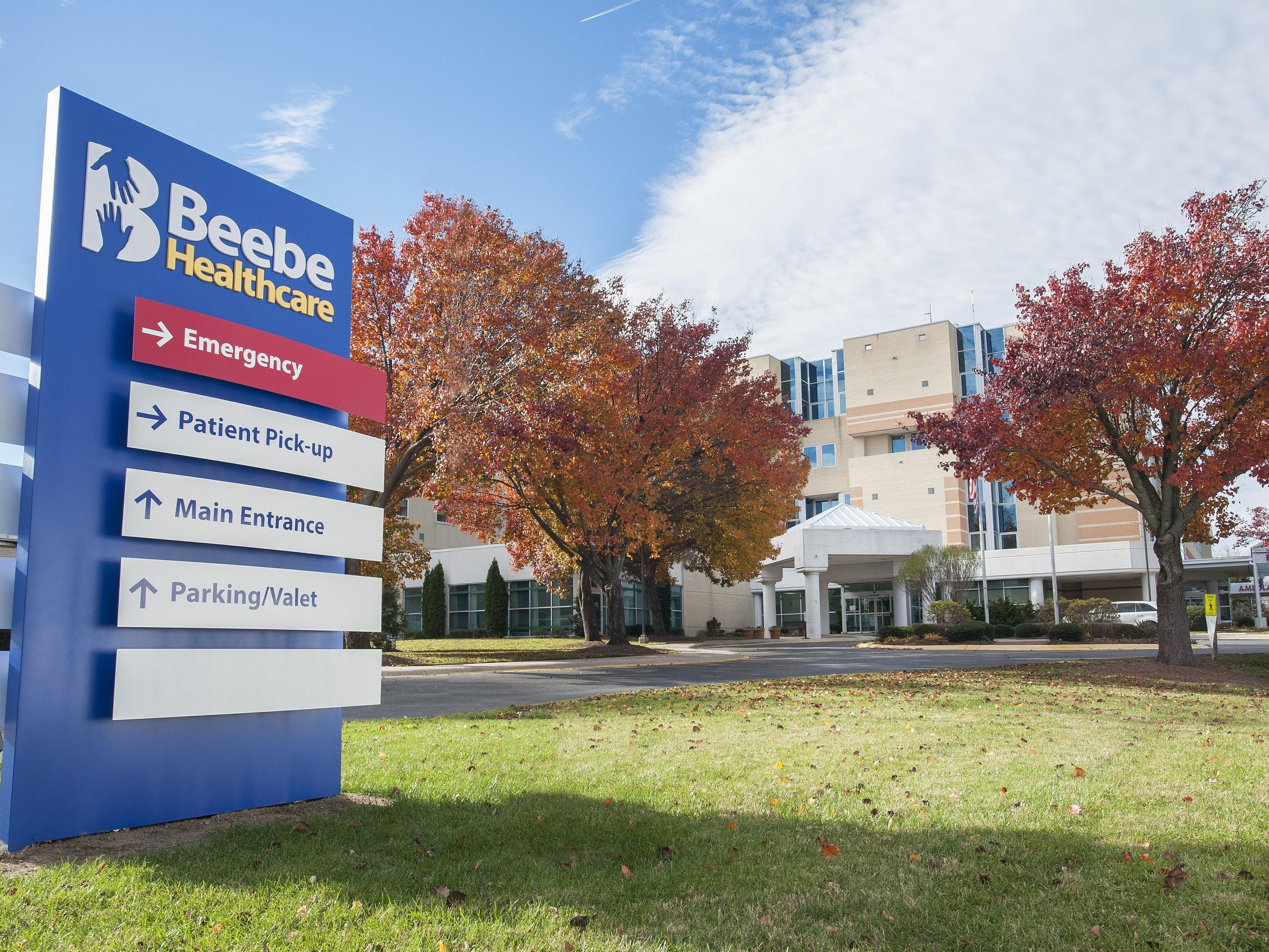 Beebe Healthcare campus in Lewes.