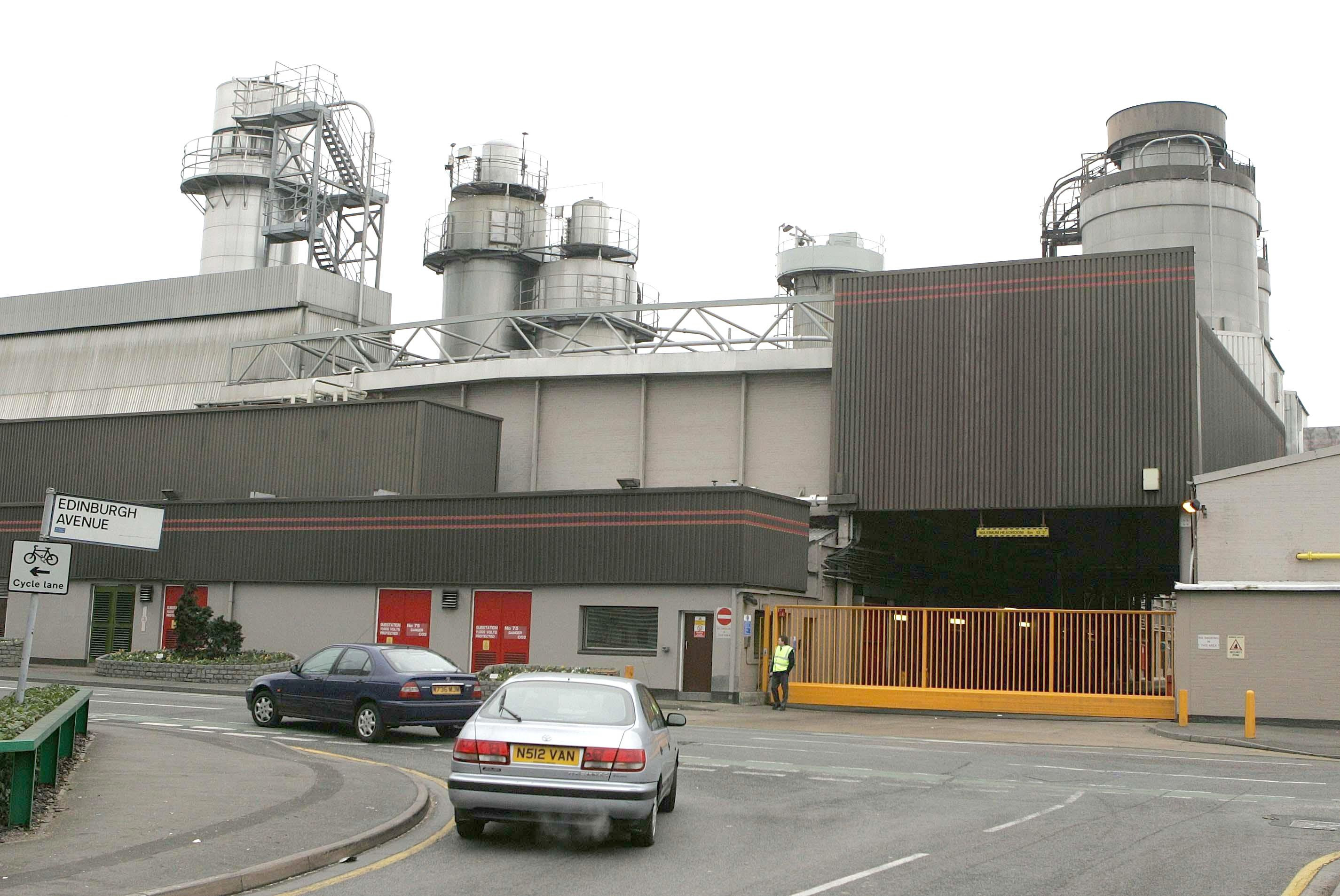  The Mars chocolate factory in Slough, Berks, has been hit by a glitch