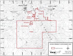 Guigui Project Concession Map