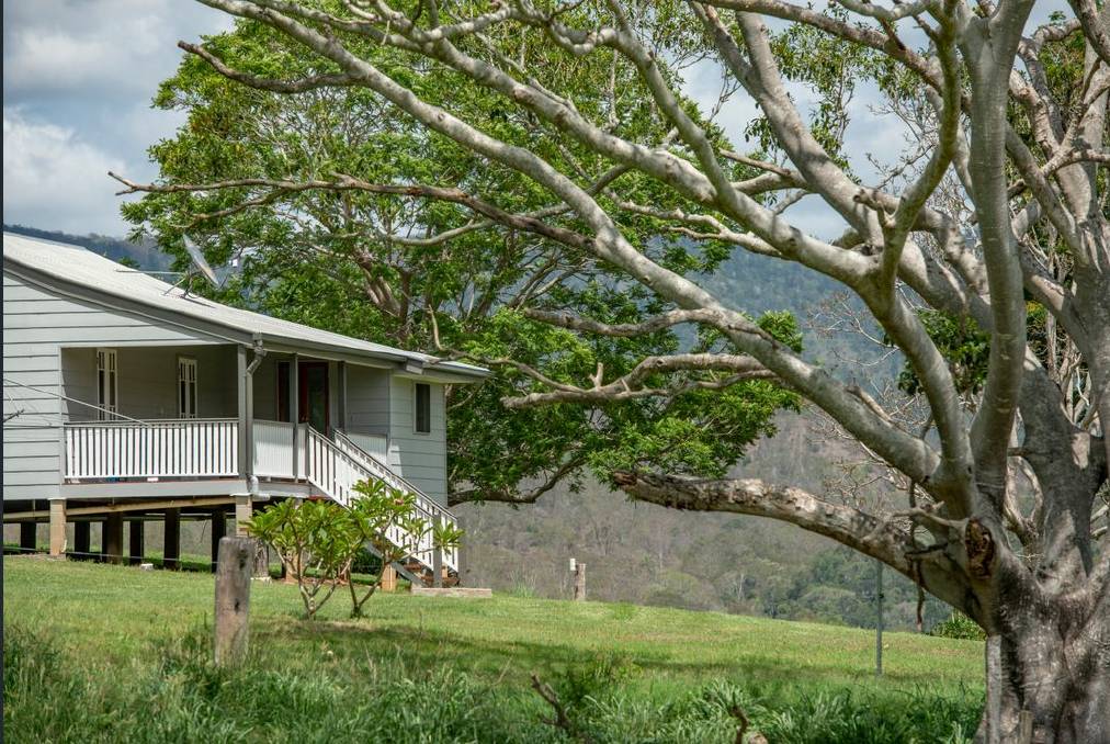 Pindari features a renovated, three bedroom, weatherboard home.
