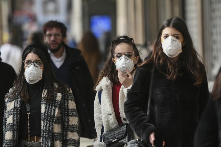 Coronavirus emergency in Milan, Italy
